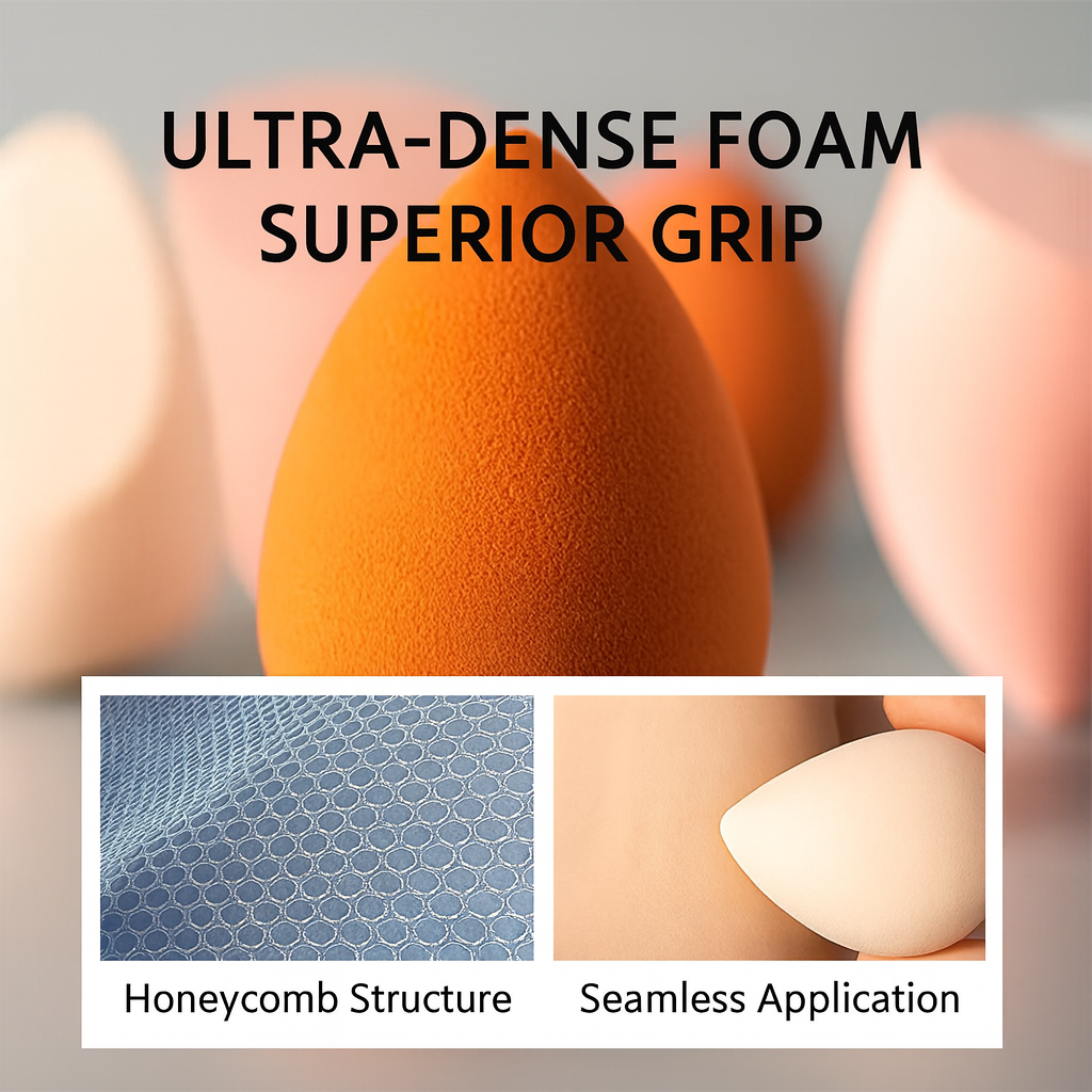 Makeup Sponge Set | Soft Beauty Blender for Flawless Foundation
